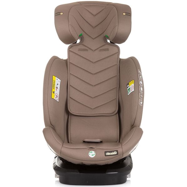 Scaun auto Chipolino Volare I-Size 40-150 cm macadamia cu sistem Isofix, Culoare: Bej