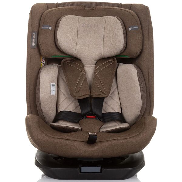 Scaun auto Chipolino X Factor I-Size 40-150 cm macadamia cu sistem Isofix, Culoare: Maro