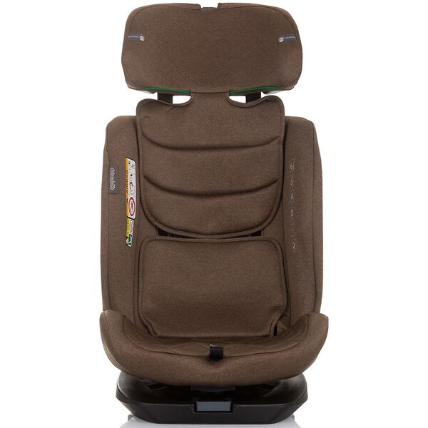 Scaun auto Chipolino X Factor I-Size 40-150 cm macadamia cu sistem Isofix, Culoare: Maro