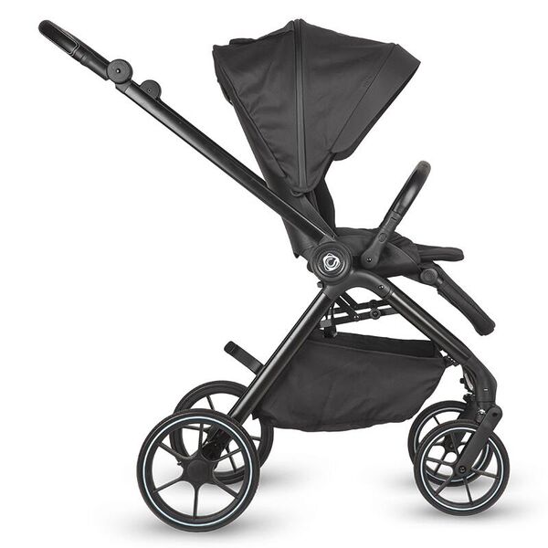 Carucior modular 2in1 Coccolle Serry Jet black+ Scoica auto iSize Coccolle Knox Black