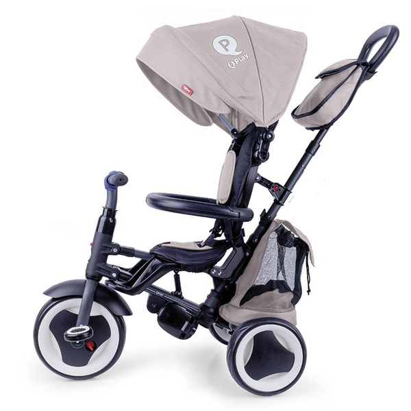 Tricicleta pliabila Qplay Rito+ Gri, Culoare: Gri