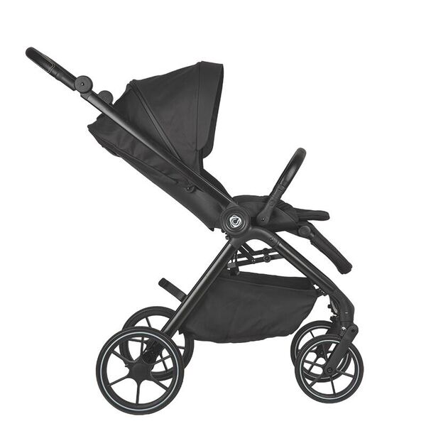 Carucior modular 2in1 Coccolle Serry Jet black+ Scoica auto iSize Coccolle Knox Black