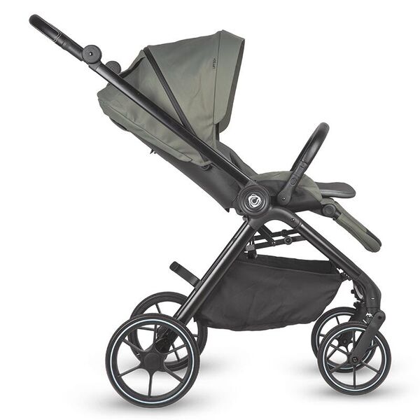 Carucior modular 2in1 Coccolle Serry Moss green+ Scoica auto iSize Coccolle Knox Black