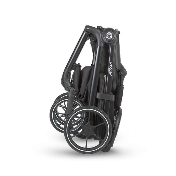 Carucior modular 2in1 Coccolle Serry Jet black+ Scoica auto iSize Coccolle Knox Black