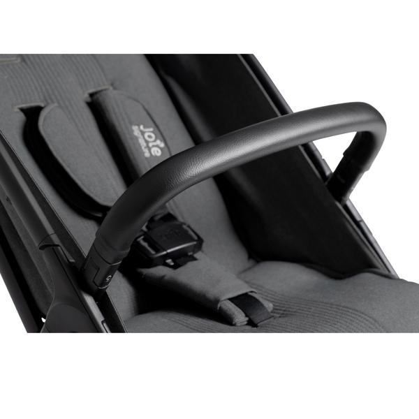 Joie - Carucior ultracompact Parcel LX, nastere - 22 kg, Signature Ebony, Culoare: Gri deschis