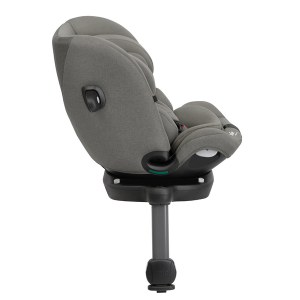 Joie - Scaun auto i-Pivot Grow Thunder, 40-135 cm, certificat R129, Culoare: Gri