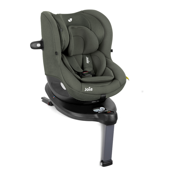 Joie - Scaun auto i-Spin 360° Thyme, 40-105 cm, testat ADAC si certificat R129, Culoare: Verde