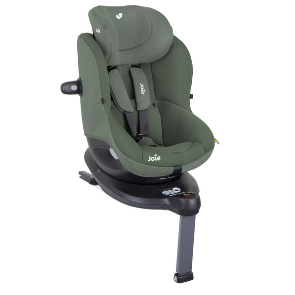 Joie - Scaun auto i-Spin 360° Thyme, 40-105 cm, testat ADAC si certificat R129, Culoare: Verde