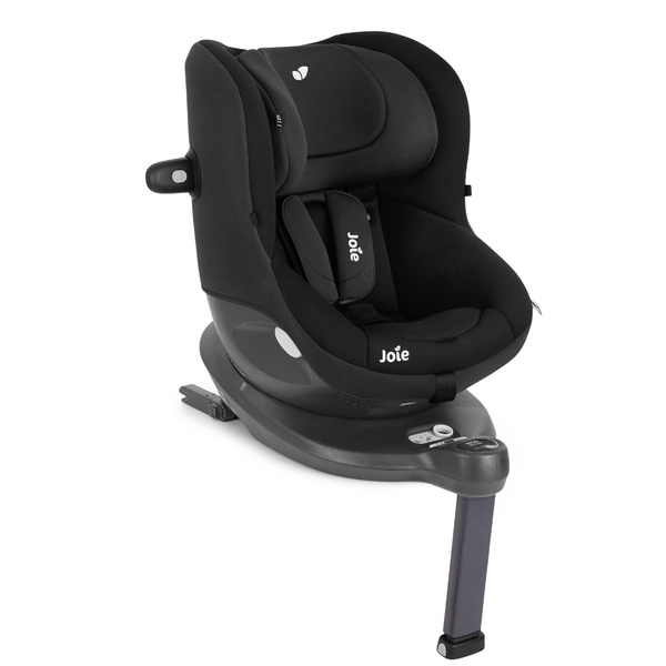 Joie - Scaun auto i-Spin 360° Shale, 40-105 cm, testat ADAC si certificat R129, Culoare: Negru