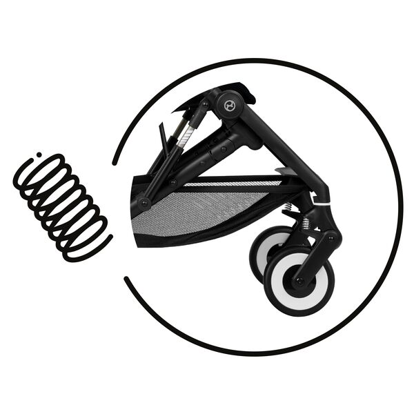 Carucior Cybex Agis, Magic Black, Culoare: Negru