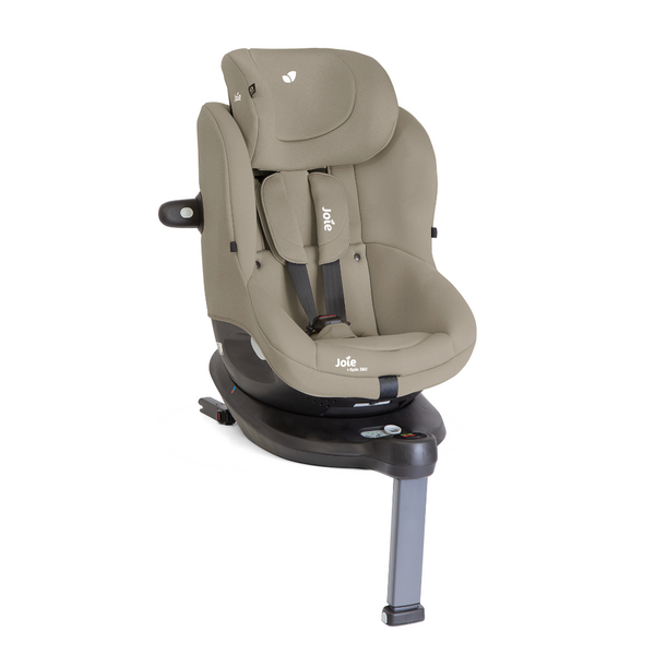 Joie - Scaun auto i-Spin 360° Oak, 40-105 cm, testat ADAC si certificat R129, Culoare: Bej