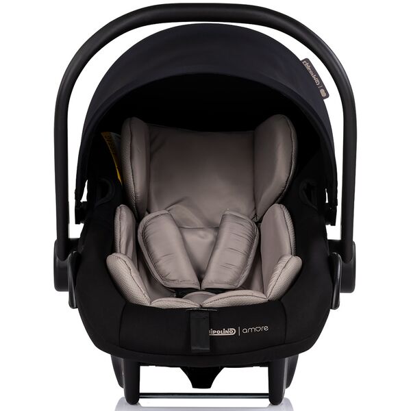 Carucior Chipolino Amore 3 in 1 noir, Culoare: Negru