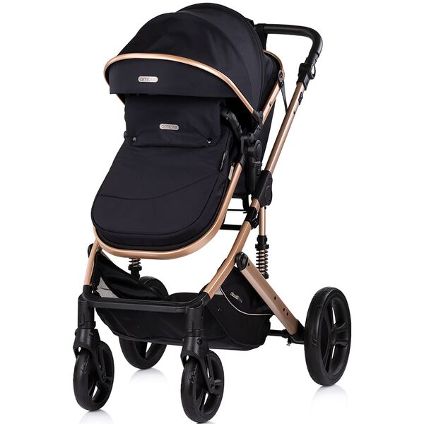 Carucior Chipolino Amore 3 in 1 noir, Culoare: Negru
