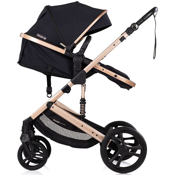 Carucior Chipolino Amore 3 in 1 noir, Culoare: Negru