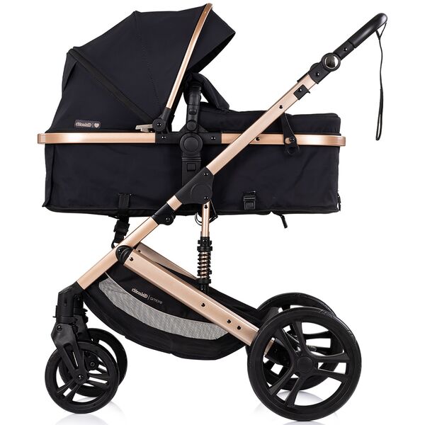 Carucior Chipolino Amore 3 in 1 noir, Culoare: Negru
