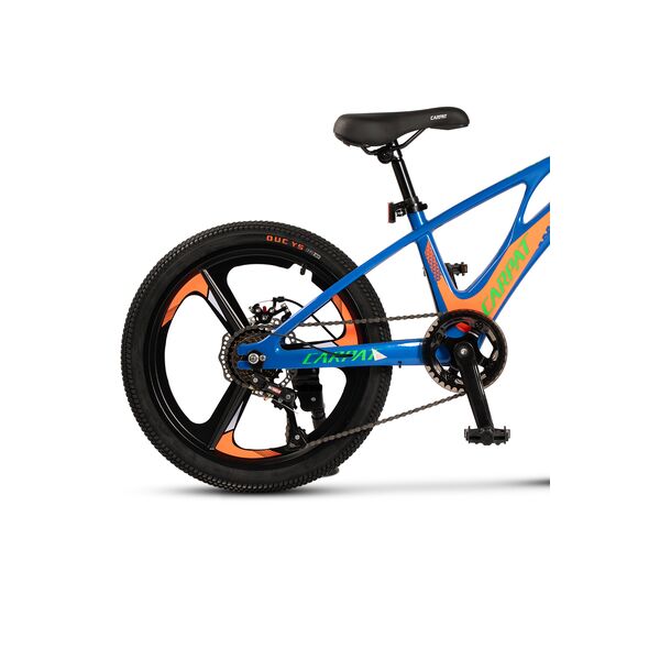 ﻿Bicicleta Copii MTB Carpat 20" C20343A, Albastru/Portocaliu, Culoare: Albastru