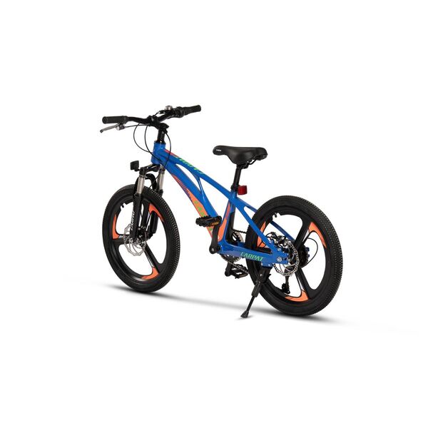 ﻿Bicicleta Copii MTB Carpat 20" C20343A, Albastru/Portocaliu, Culoare: Albastru