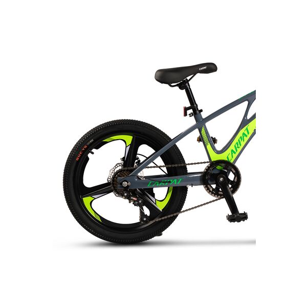 ﻿Bicicleta Copii MTB Carpat 20" C20343A, Gri/Verde