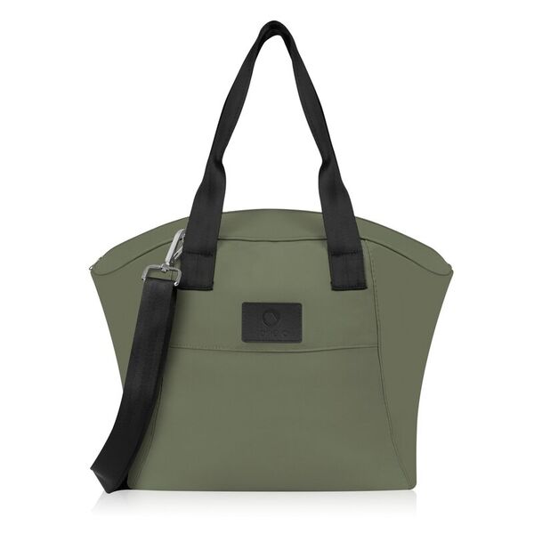 Carucior 3 in 1, Lionelo, Amber Plus, Cadru aluminiu, Cu landou intarit si salteluta moale, Cu scoica auto testata ADAC, Reversibil, Maner ajustabil, Cu accesorii, Cu ventilatie panoramica 3D, Pana la 22 kg, EN1888-1, EN1888-2, EN1466, ECE R129, Verde, Culoare: Verde