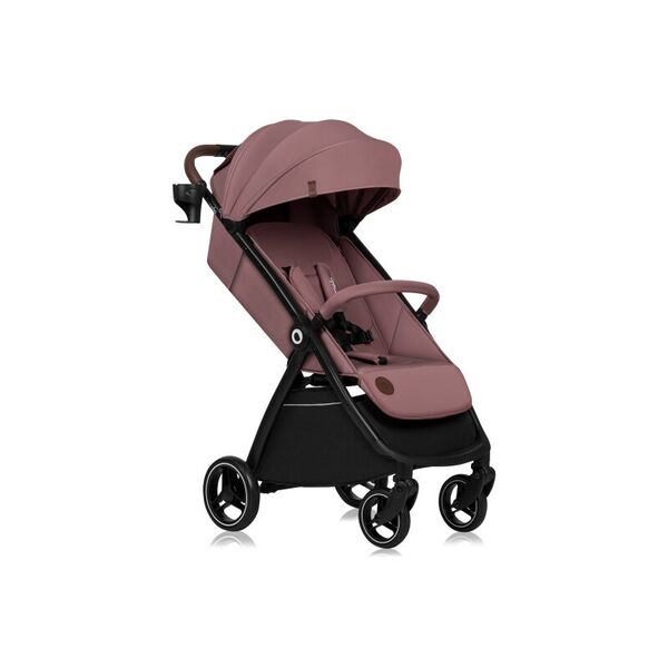 Carucior sport, Lionelo, Ingrid, Capotina impermeabila cu filtru UPF50+, Pana la 22 Kg, Spatar reglabil in 3 pozitii, Include suport pahar si plasa de tantari, Sistem pentru pliere automata, 6 luni+, Roz, Culoare: Roz