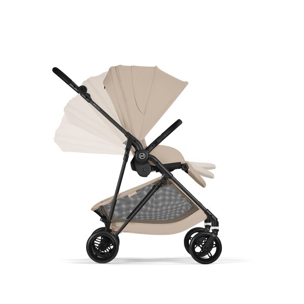 Carucior Cybex Melio Carbon 2 in 1, Almond Beige, Culoare: Bej