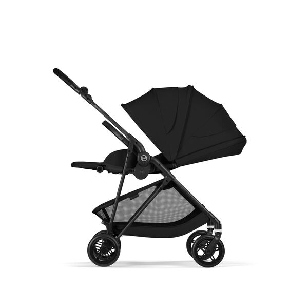 Carucior Cybex Melio Carbon 2 in 1, Magic Black, Culoare: Negru