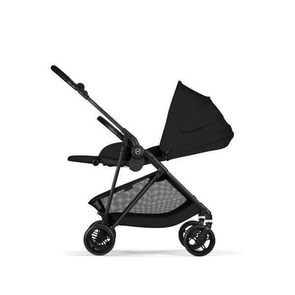 Carucior Cybex Melio Carbon 2 in 1, Magic Black, Culoare: Negru