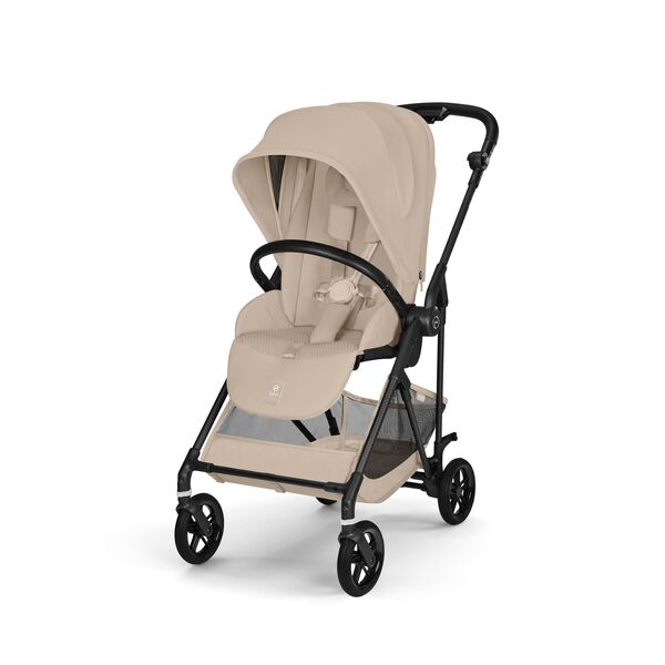 Carucior Cybex Melio Carbon 2 in 1, Almond Beige, Culoare: Bej