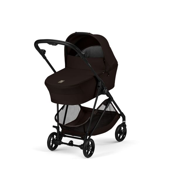 Carucior Cybex Melio Carbon B 2 in 1, Chocolate Brown, Culoare: Maro
