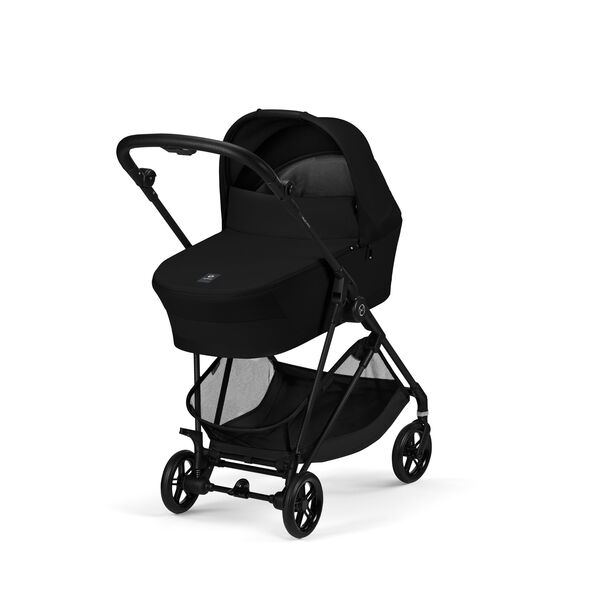 Carucior Cybex Melio Carbon 2 in 1, Magic Black, Culoare: Negru