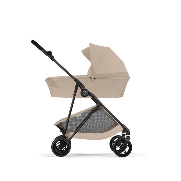Carucior Cybex Melio Carbon 2 in 1, Almond Beige, Culoare: Bej