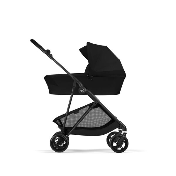 Carucior Cybex Melio Carbon 2 in 1, Magic Black, Culoare: Negru
