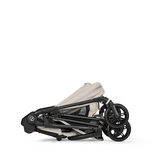 Carucior Cybex Melio Carbon 2 in 1, Dune Grey, Culoare: Gri