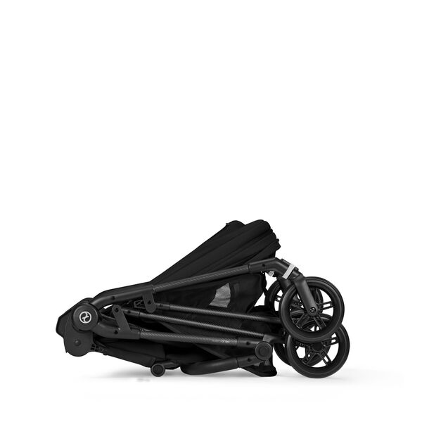 Carucior Cybex Melio Carbon 2 in 1, Magic Black, Culoare: Negru