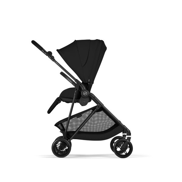 Carucior Cybex Melio Carbon 2 in 1, Magic Black, Culoare: Negru