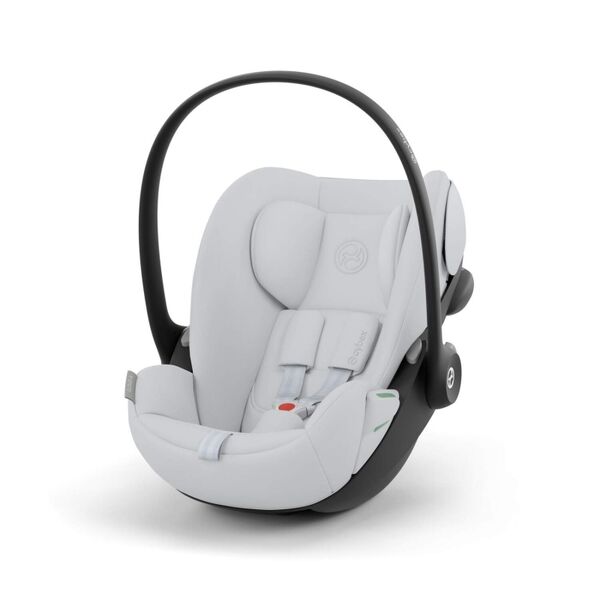 Carucior Cybex Melio 3 in 1, Fog Grey cu scoica auto Cloud G i-Size Fog Grey