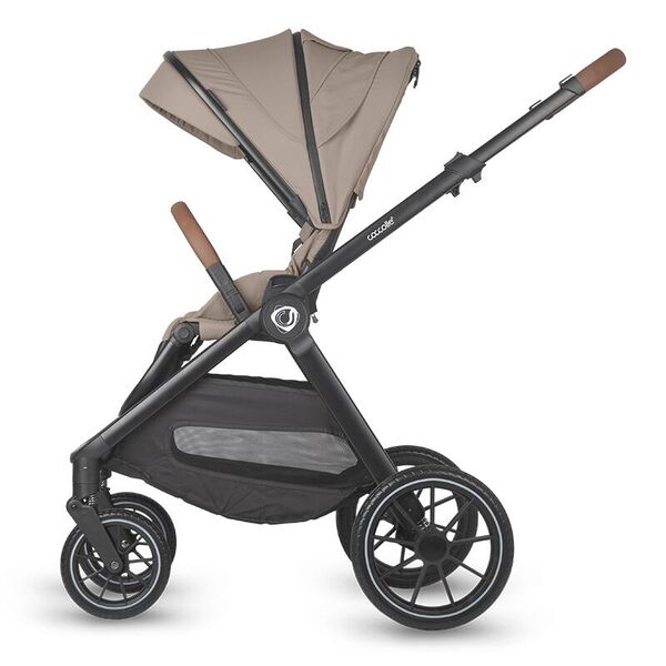 Sistem modular 3in1 Coccolle Aspen Sand beige + Scoica auto iSize Coccolle Knox Black