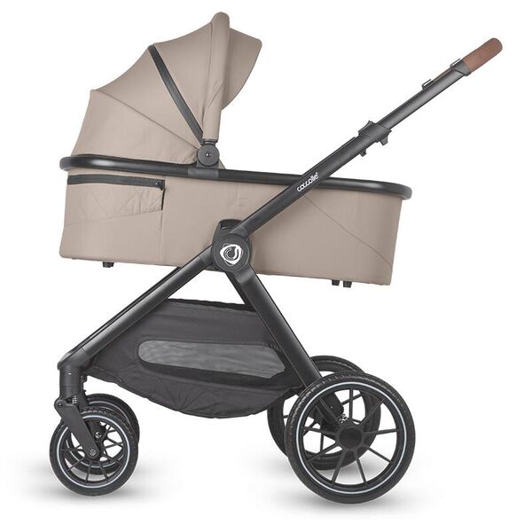 Sistem modular 3in1 Coccolle Aspen Sand beige + Scoica auto iSize Coccolle Knox Black