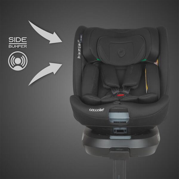 Scaun auto iSize 40-150 cm Coccolle Ario Midnight Black