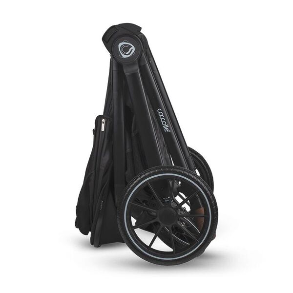 Sistem modular 3in1 Coccolle Aspen Jet Black + Scoica auto iSize Coccolle Knox Black