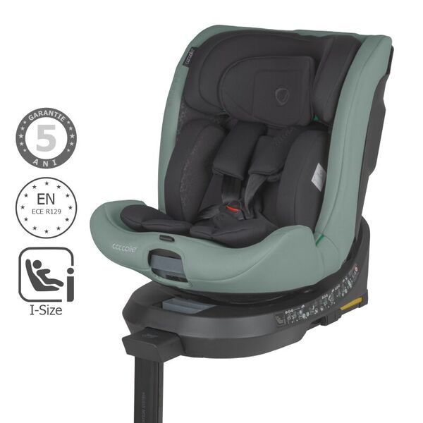 Scaun auto iSize 40-150 cm Coccolle Ario Forest Sage