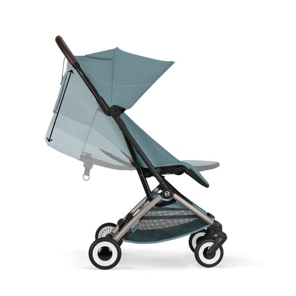 Carucior Cybex Orfeo, Stormy Blue, Culoare: Albastru Deschis