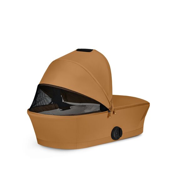 Carucior Cybex Melio Carbon 2 in 1, Cinnamon Yellow, Culoare: Cognac