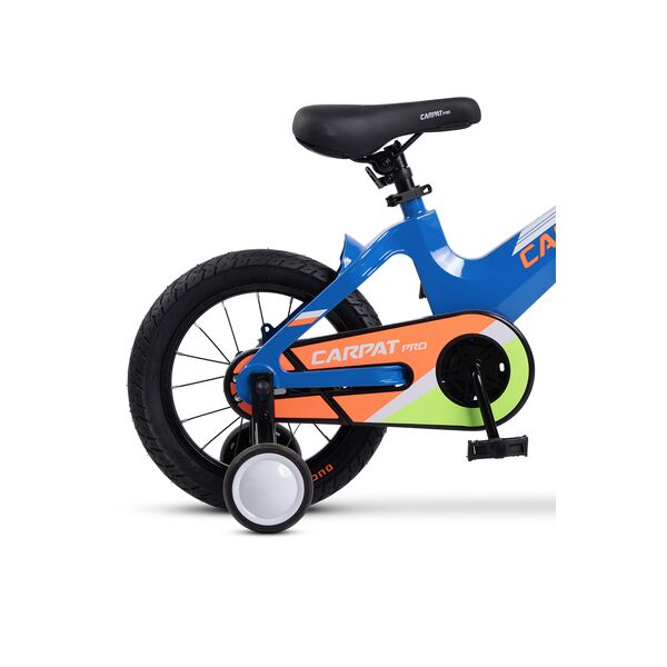 Bicicleta Copii 4-6 ani Carpat PRO C16122B 16", Albastru/Portocaliu