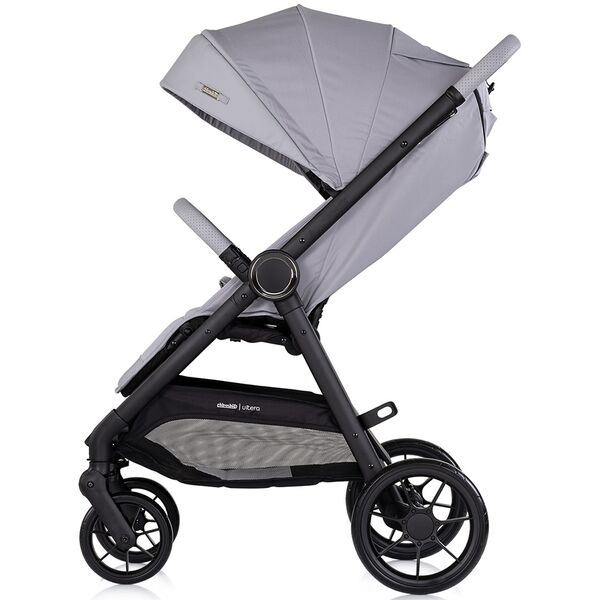 Carucior sport Chipolino Ultera cu husa picioare platinum, Culoare: Gri