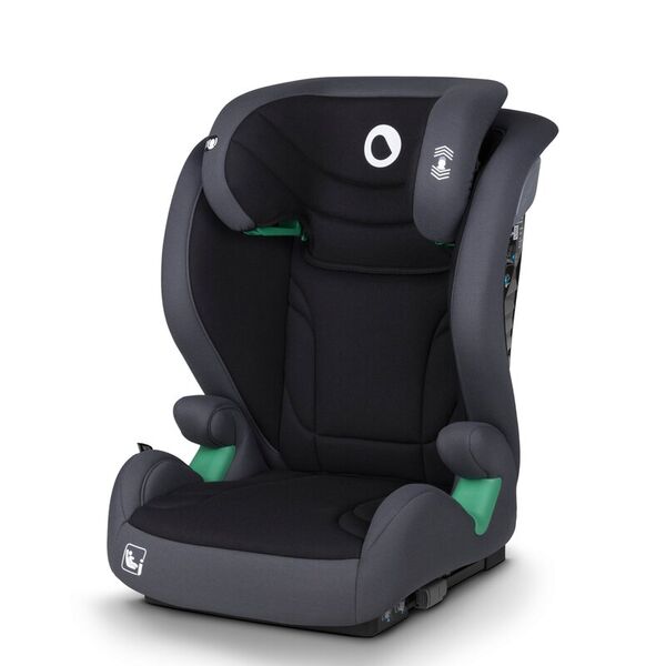 Scaun auto, Lionelo, i-Size Igo, 100- 150 cm, Cu isofix, Protectie laterala, Ajustare spatar in 2 pozitii, Tetiera Tri-Guard reglabila in 11 pozitii, Conform cu standardul european de securitate R129, Gri, Culoare: Gri