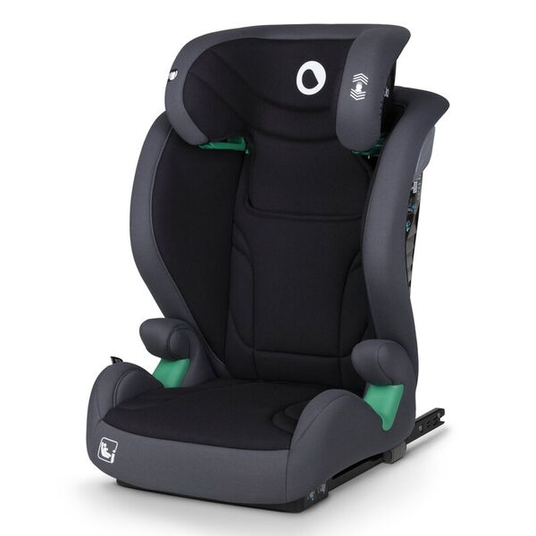 Scaun auto, Lionelo, i-Size Igo, 100- 150 cm, Cu isofix, Protectie laterala, Ajustare spatar in 2 pozitii, Tetiera Tri-Guard reglabila in 11 pozitii, Conform cu standardul european de securitate R129, Gri, Culoare: Gri