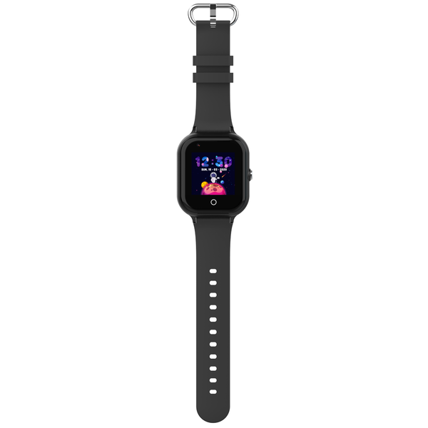 Ceas smartwatch GPS copii Wonlex KT24, Negru, Culoare: Negru