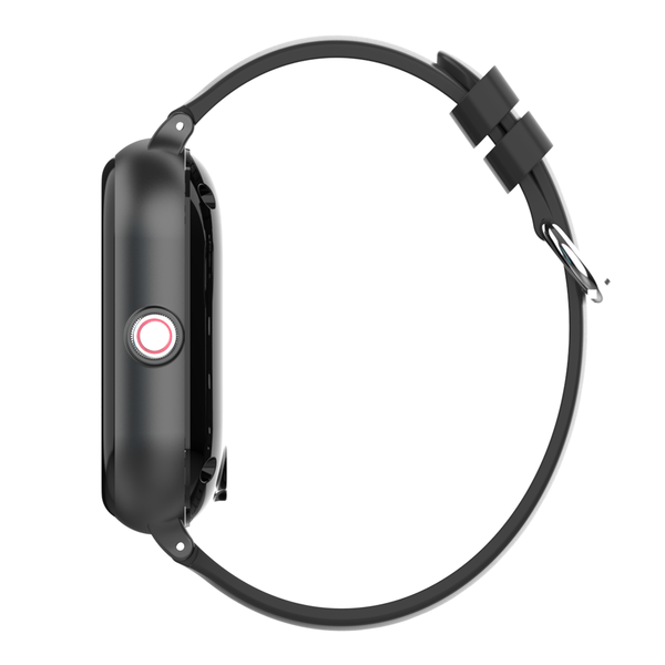 Ceas smartwatch GPS copii Wonlex KT24, Negru, Culoare: Negru