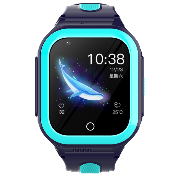 Ceas Smartwatch Pentru Copii, Wonlex KT24S, Albastru, Culoare: Albastru